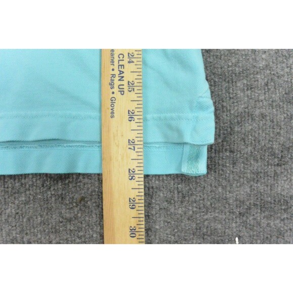 Super Dry Shirt Mens XL Blue Classic Pique Polo - Picture 6 of 8